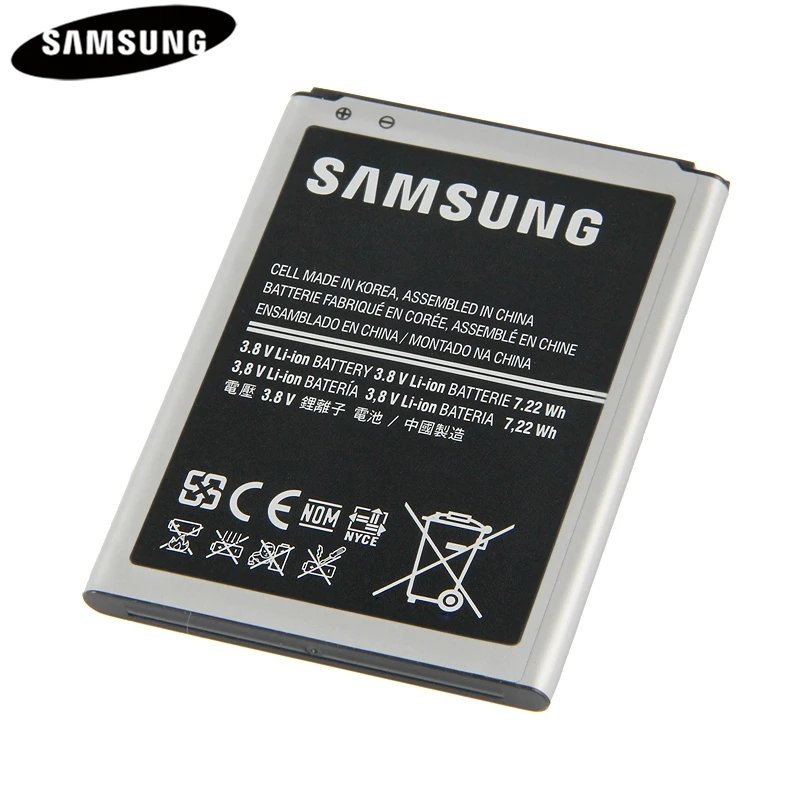 Оригинальная сменная батарея B500BE для samsung GALAXY S4 Mini S4Mini I9190 I9192 I9195 I9198 настоящая батарея 1900 мАч