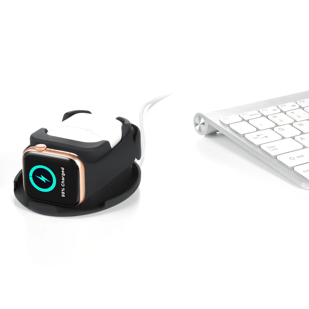 Чехол для хранения новых Apple Watch коробка Зарядная база Bluetooth гарнитура Airpods