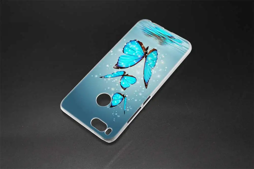 Мягкий силиконовый чехол с подставкой бабочкой для Xiaomi redmi 9a 8a 7a 6a 5a note 9 8 7 6 Pro 8t 9s