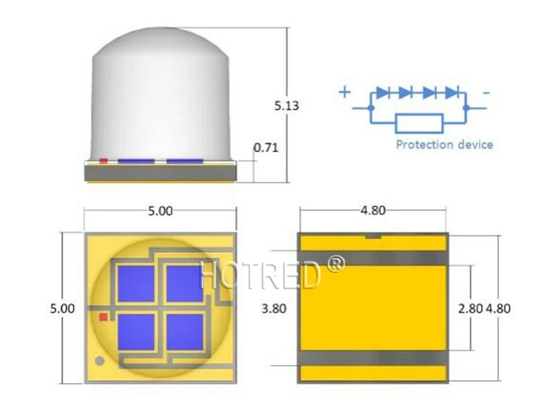 3 Вт 3535 10 Вт 5050 полу светодиодный s светодиодный УФ Фиолетовый 365nm 405nm 420nm светильник светодиодный светильник-диод/УФ-очиститель воздуха/бактерицидный