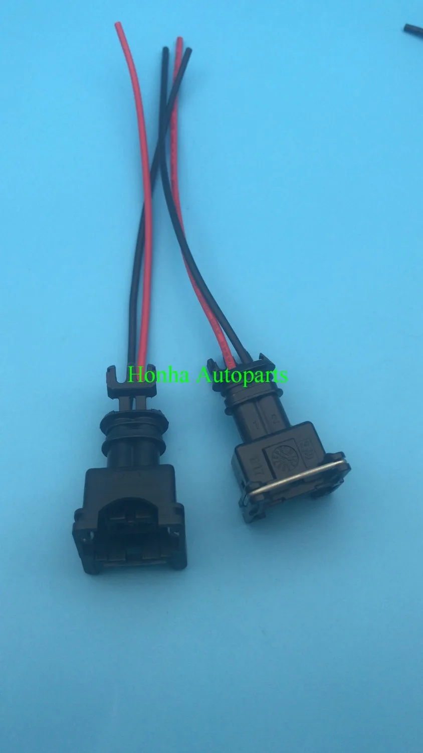 2 Pin/Way EV1 OBD1 заглушка инжектора Соединитель с проводом косички для Honda CIVIC Acura Integra
