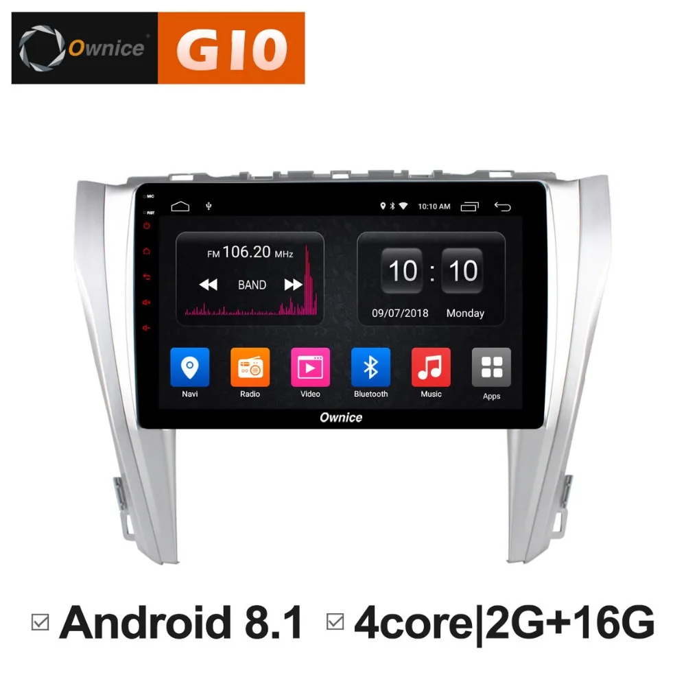 Автомобильный DVD-плеер 1024*600 Android 8 1 четырехъядерный процессор 2 Гб ОЗУ + 16 ПЗУ для