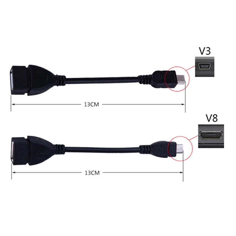 Лидер продаж кабель Micro USB для ПК папа хост-порт гнездо OTG адаптер Android планшетов