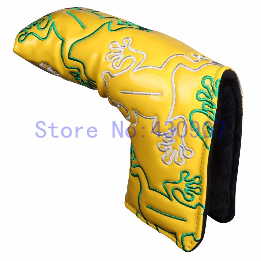 NEW Magnet 1PC Golf Blade Putter Covers Frog Head Cover For Scotty Newport 7Colors | Спорт и развлечения
