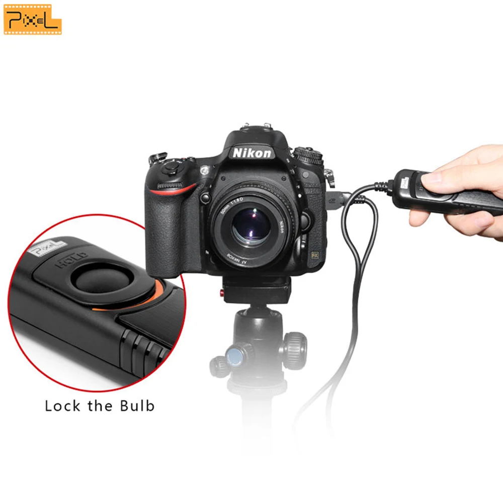 PIXEL RC-201 проводной затвор приемопередатчик удаленного Управление для Canon 7D 5D 6D 50D 40D