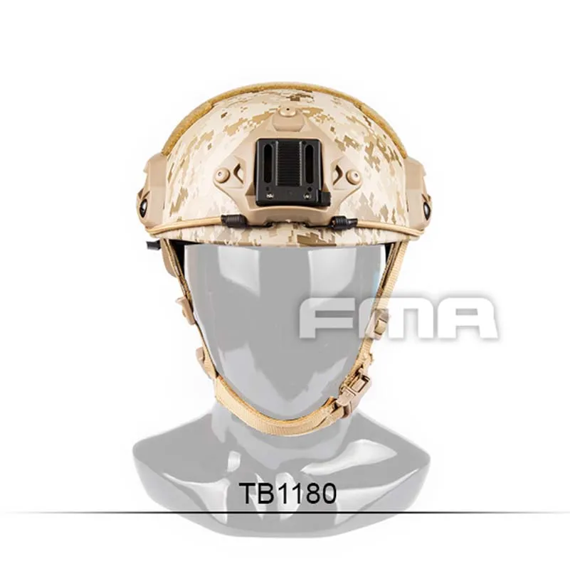 

FMA New Desert Camouflage Maritime Helmet AOR1 TB1180 M/L L/XL for Airsoft Climbing