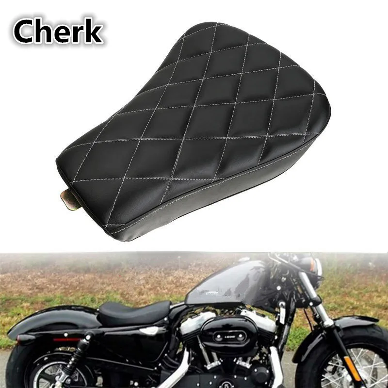 Передняя Кожаная подушка для мотоцикла Соло Harley Touring Street Electra Road Glide King 1988 2008|solo