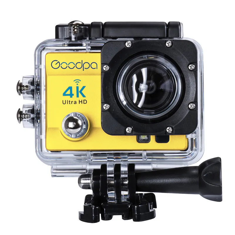 100% оригинальная Спортивная Экшн-камера Goodpa go style pro 4 Ultra HD 4K wifi 60FPS DVR 16MP 2 0 &quotLCD