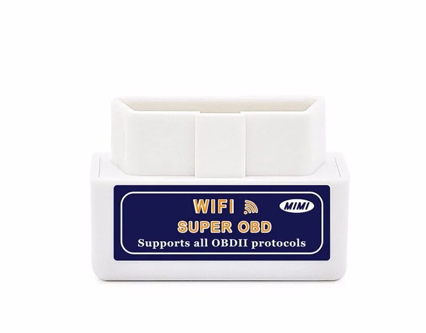 Синий Мини WiFi ELM327 OBD2 автомобильный автоматический диагностический инструмент для сканирования Mini ELM 327 Wifi для iPhone для iPad для iPod/Android