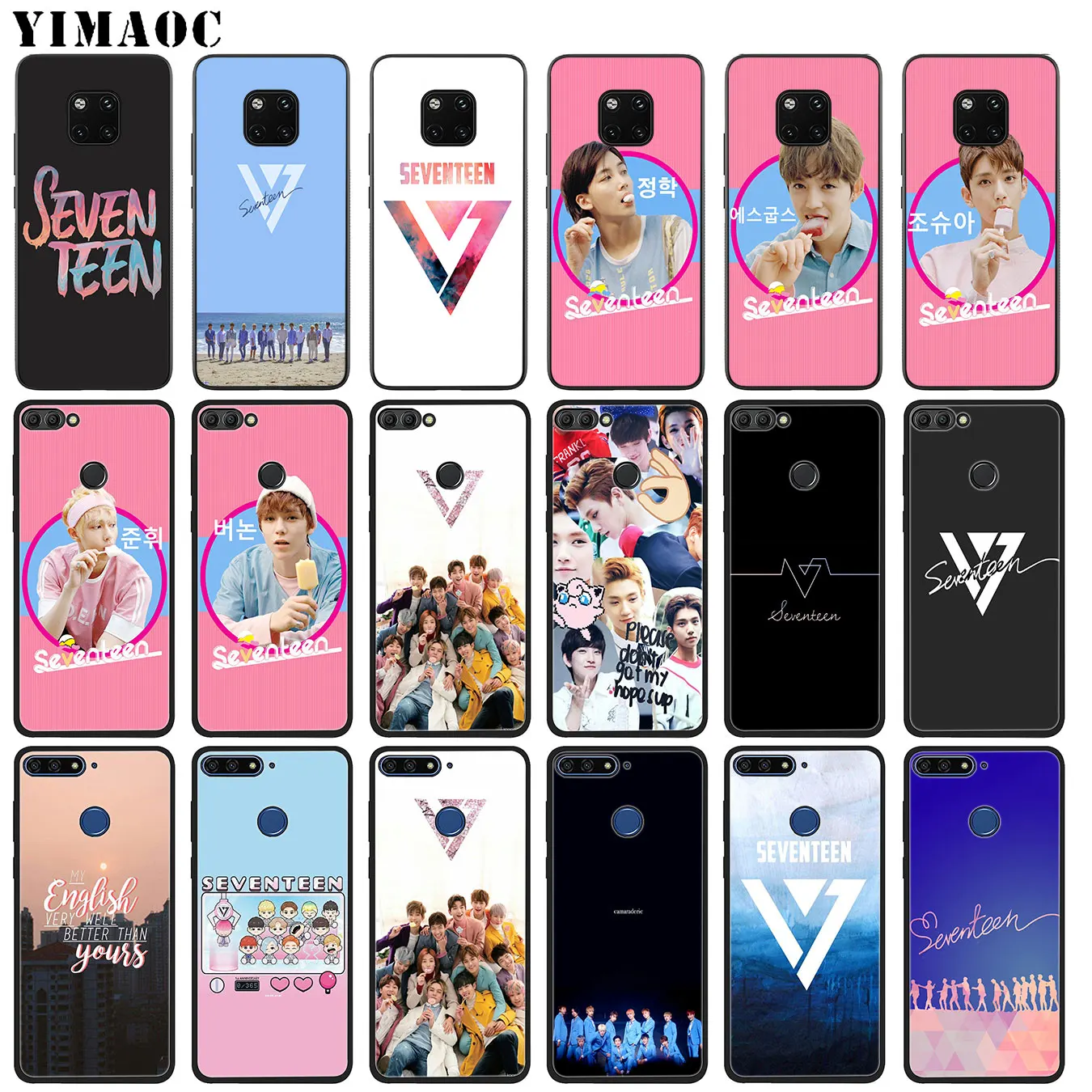 YIMAOC 17 дюймов JEONGHAN kpop Мягкий силиконовый чехол для телефона Huawei Mate 30 20 10 Pro Lite Nova 5I 5t