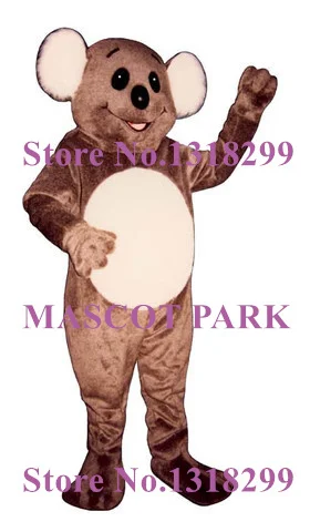 Талисман Happy Brown Aussie Koala костюм талисмана для взрослых мультяшный зоопарк Аниме