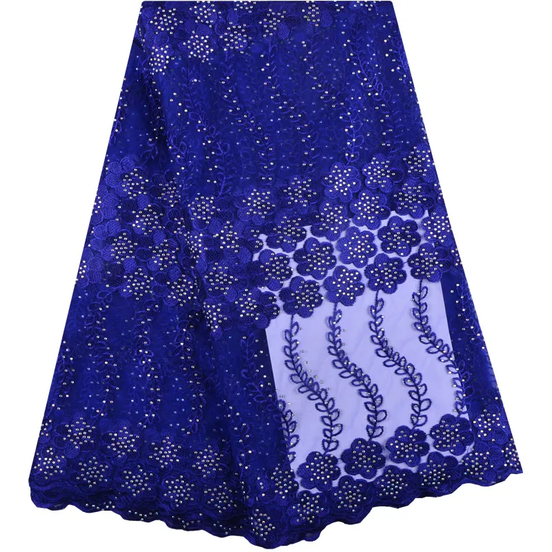 African Lace Fabric 2018 High Quality Flower Beautiful Applique Stones For Nigerian Wedding Dress A1398 | Дом и сад