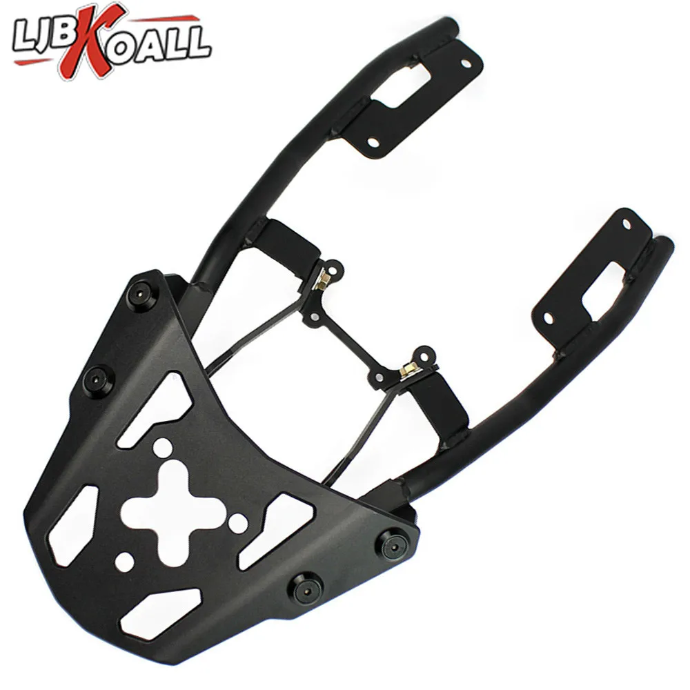 LJBKOALL MT 09 MT09 FZ09 FZ 09 аксессуары для мотоциклов Алюминиевый задний багажник для YAMAHA FZ-09 MT-09 черный