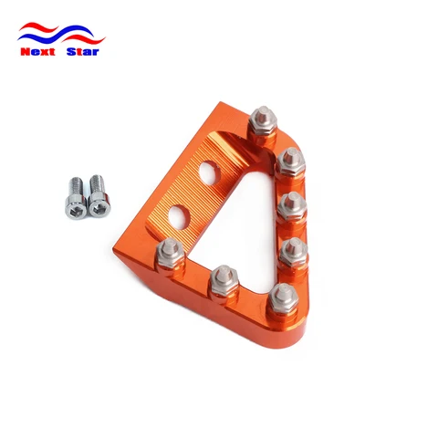 Наконечник ступенчатой пластины заднего тормоза с ЧПУ для KTM SX SXF EXCF XCF EXC XCW EXCF 125 150 250 350 450 500 2017 2018 Мотокросс Эндуро велосипед