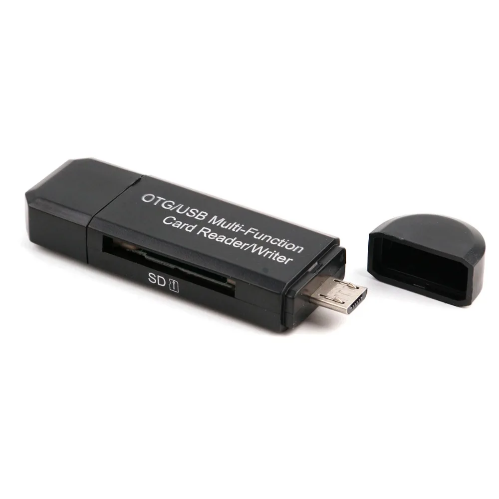 Высокоскоростная USB2.0 универсальная OTG TF/SD карта 3 в 1 USB кардридер флэш накопитель