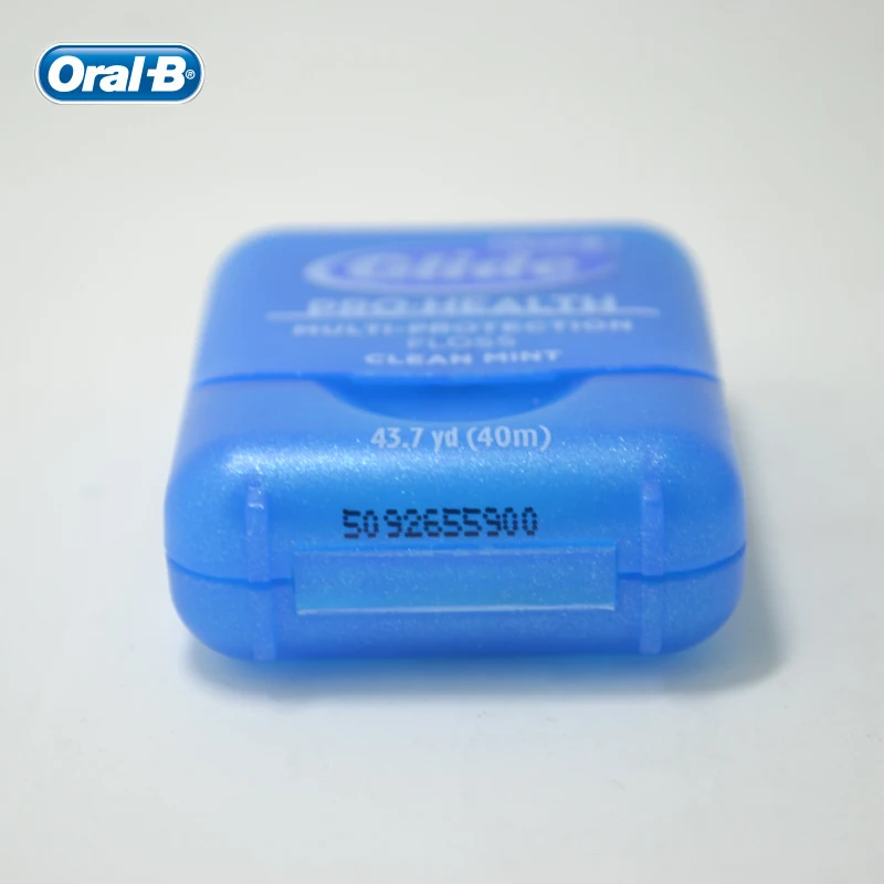 Латунная нить Oral B с мультизащитой вощеная зубная для гигиены полости рта плоская