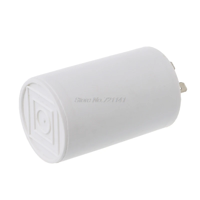 CBB60 AC450V 25 мкФ 50/60Hz конденсатор с алюминиевой крышкой, двигатель компрессора кондиционера запускаемый конденсатор MAR20