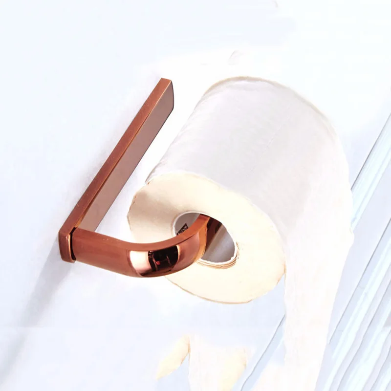 

Rose Gold Bathroom Hardware Sets Antique Brass Toilet Paper Holder Tissue Hanger Towel Bar Wall Hook Bathroom Accessories Set