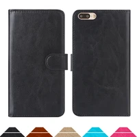 luxury wallet case for leagoo m7 pu leather retro flip cover magnetic fashion cases strap