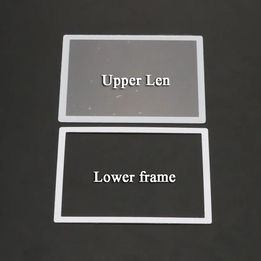 1 комплект пластиковая крышка для объектива ЖК-экрана + нижняя рамка NDSL игровой