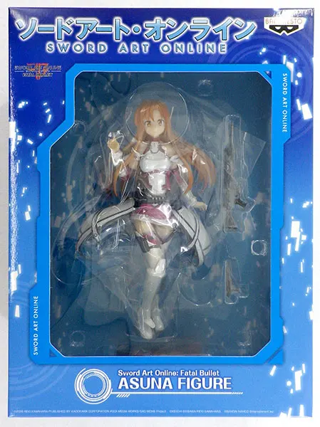 PrettyAngel настоящий меч Banpresto онлайн: Fatal Bullet ASUNA Коллекционная фигурка|Игровые