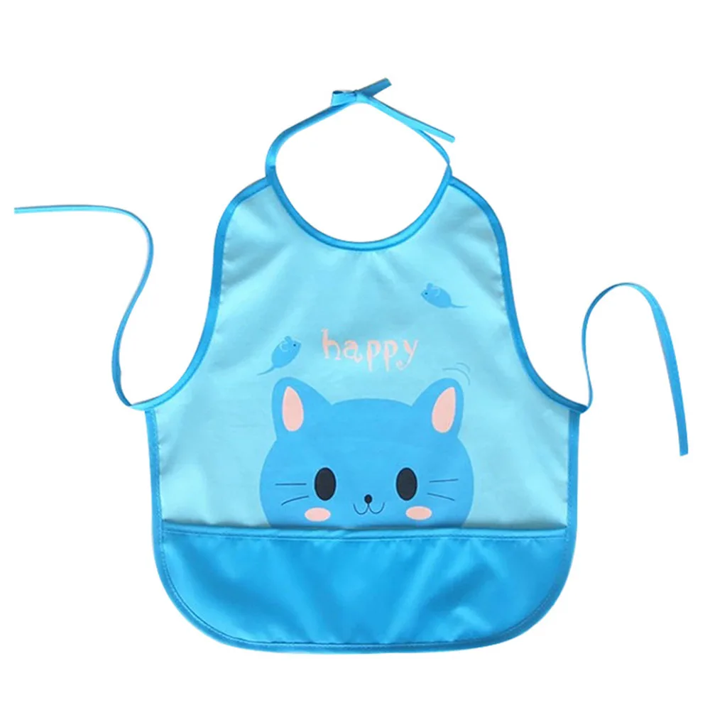 Cartoon Waterproof Aprons Baby Bibs For Newborn Boy&ampGirl Burp Cloths New Design Feeding Saliva Towel for baby care | Детская одежда