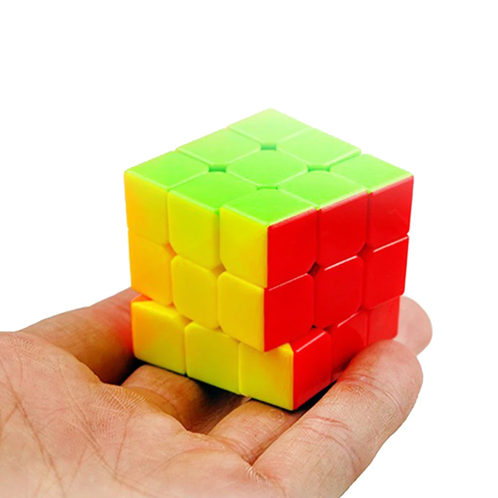 Мини Циклон Мальчики 3 слоя волшебный куб 3x3x3 4 см скорость 3*3*3 игрушка для детей|cube