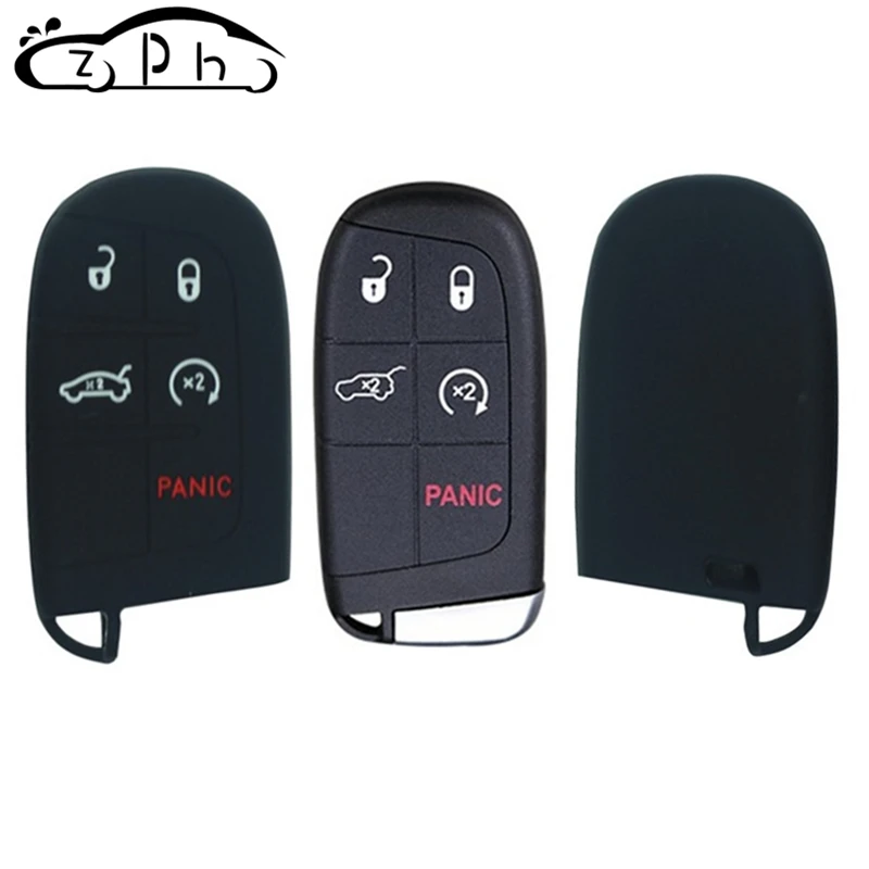 Чехол для Jeep Grand Cherokee Wrangler с 4 кнопками и компасом Chrysler Dodge 300c подходит fiat Wyatt