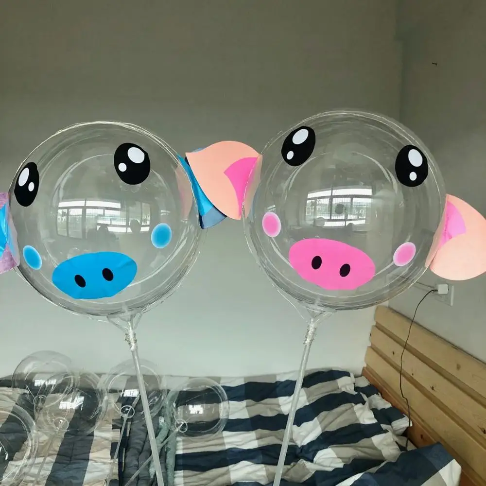 10 шт. Led баллон света вечерние BoBo led воздушный шар свинья День рождения украшения
