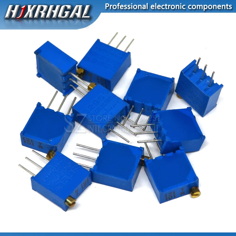 10 шт. 3296W 1 503LF 3296 W 50 K ohm 503 W503 Триммер Потенциометр|Потенциометры| |