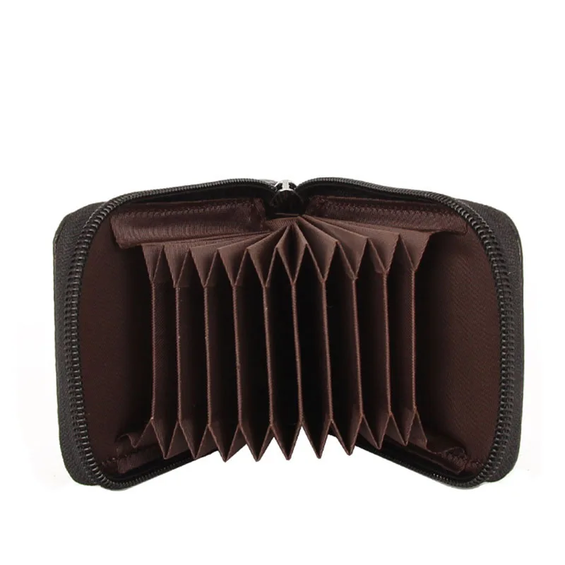 Унисекс визитница кошелек из натуральной кожи чехол для кредитных карт ID Держатели кошелек обложка паспорта кошелек