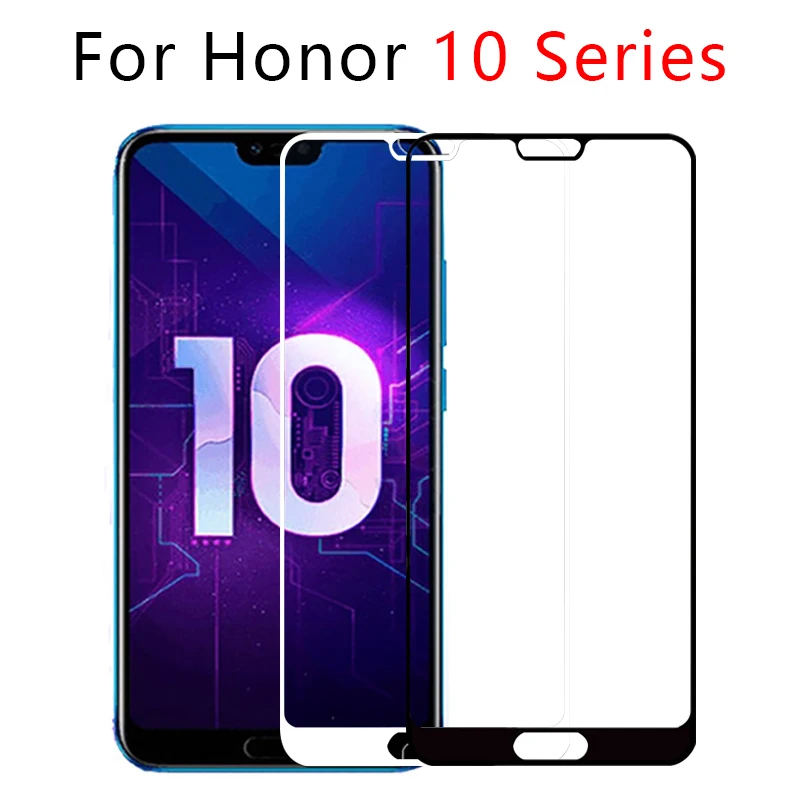 Чехол на Honor View 10 Lite с полным покрытием закаленное стекло для Huawei Honer Hono Onor Honor10 lite