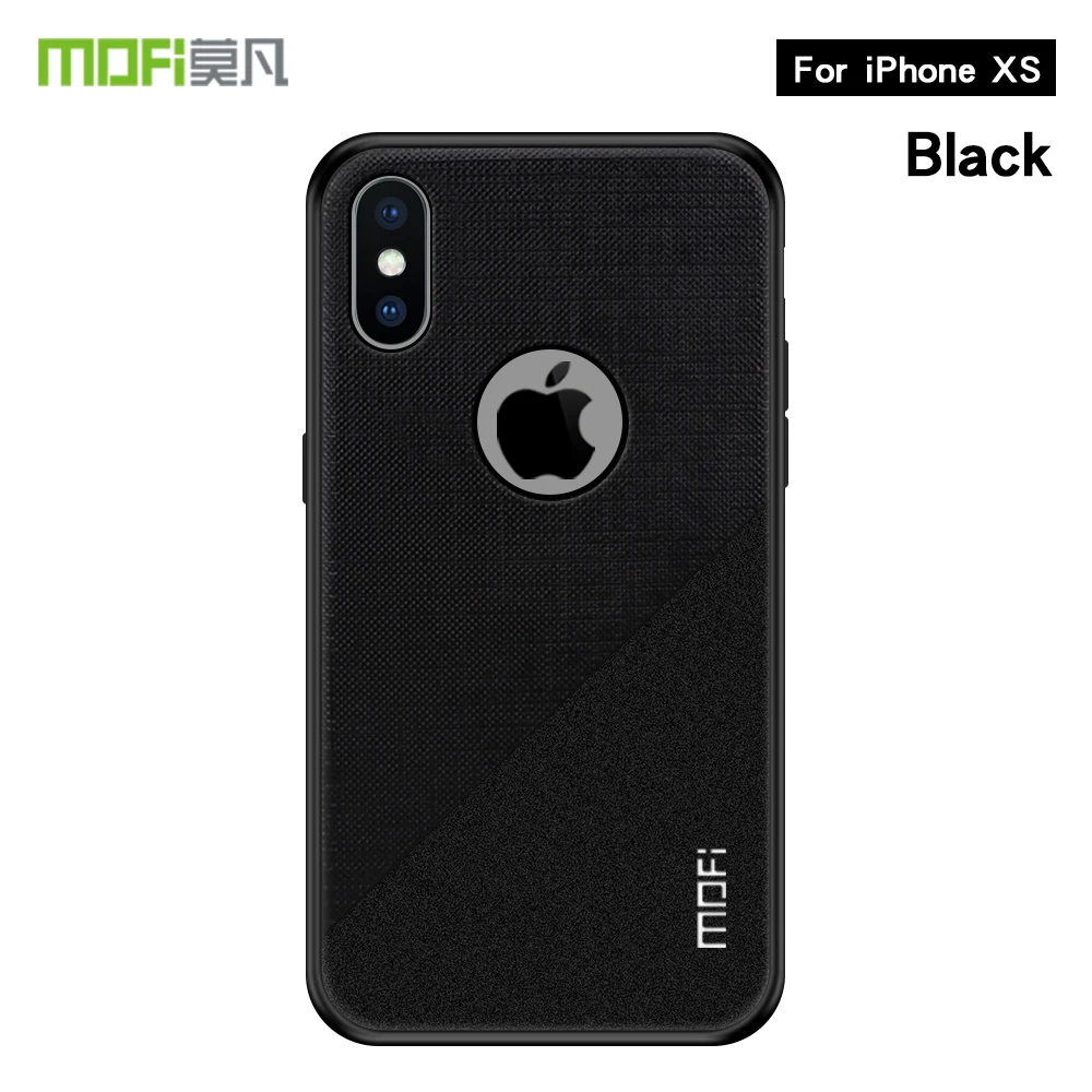 Чехол для телефона MOFI Fashion Silicone Shockproof для iPhone XS с защитным покрытием из тканевой текстуры для iPhone XR и iPhone XS Max.