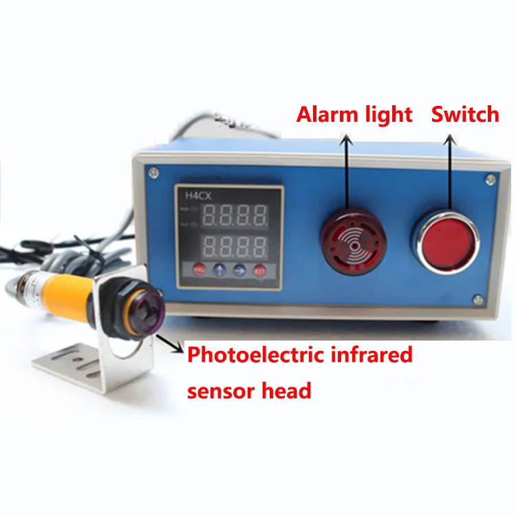 

Digital counter Infrared sensor for assembly line Sealing packaging machine