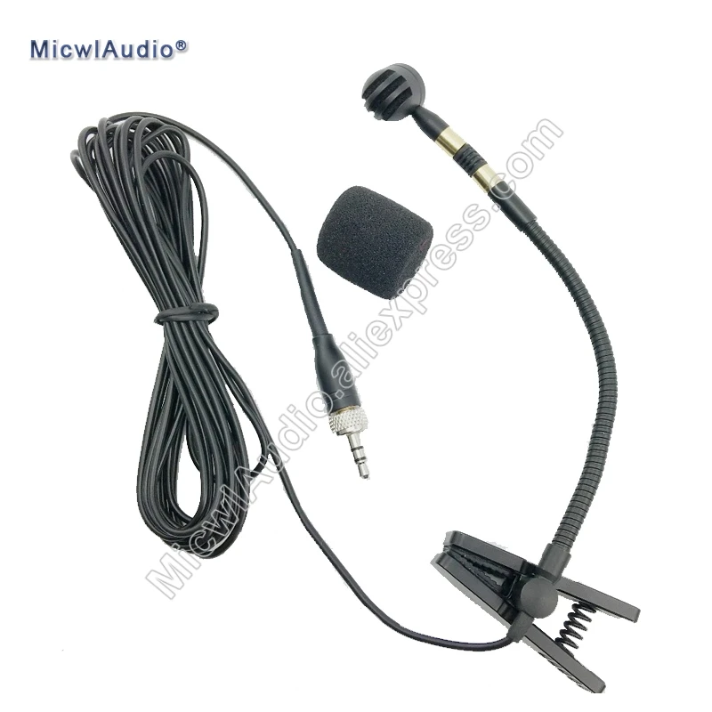 Pro саксофон скрипка труба инструмент микрофон для Sennheiser G1 G2 G3 G4 беспроводной 3 5 мм