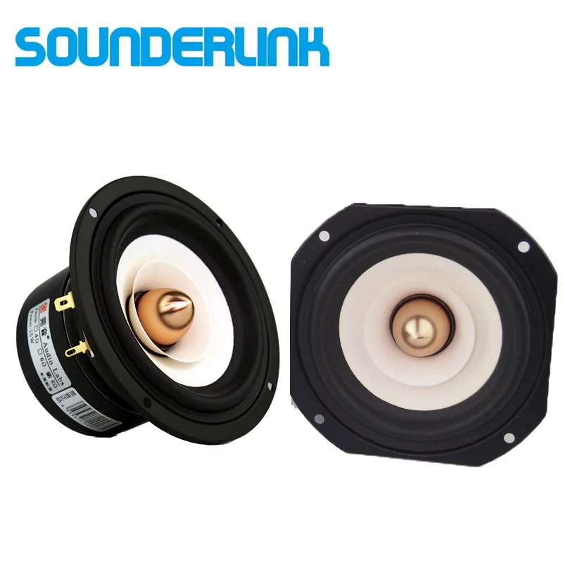 2 шт. Аудио Labs Top end 4 ''Полнодиапазонный динамик коаксиальный рожковый блок
