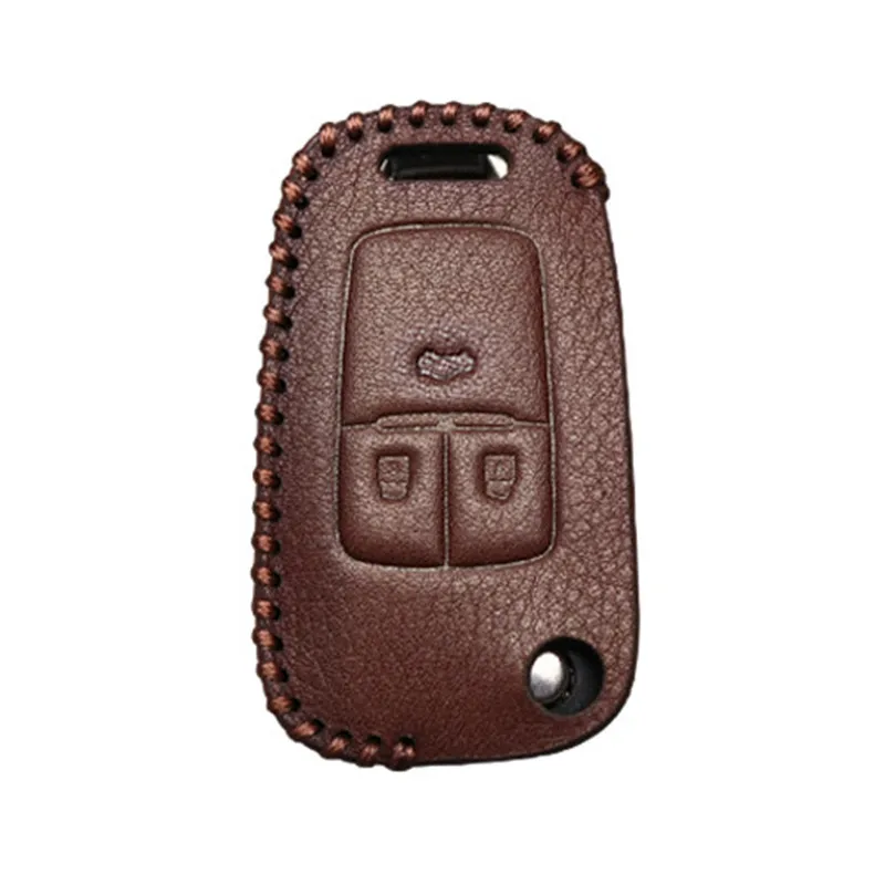 Кожаный чехол для автомобильных ключей Chevrolet Cruze Aveo Lova Sail Malibu Trax Opel VAUXHALL Astra Corsa Antara