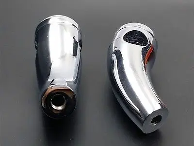 5 &quotхром 1&quot Руль откатной стояк для Harley Honda Suzuki Yamaha Kawasaki Big Dog|Накладки и