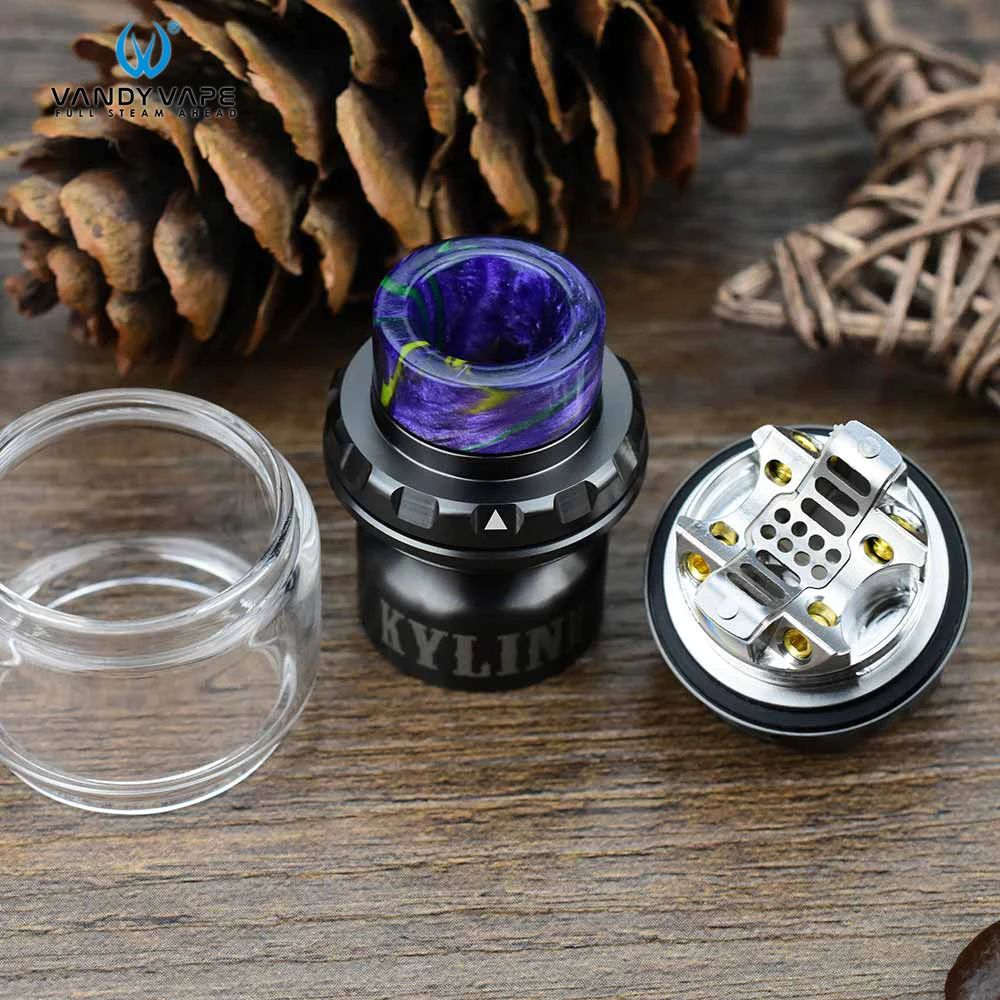 Оригинальный Vandy Vape Kylin V2 RTA Tank vape 3 мл Расширенный 5 Vaper электронная сигарета