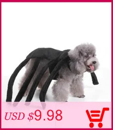 Pet костюм забавный кот Racer стоя костюм Косплэй одежда для маленький средний Товары для собак Щенок партия Хэллоуин куртка пальто