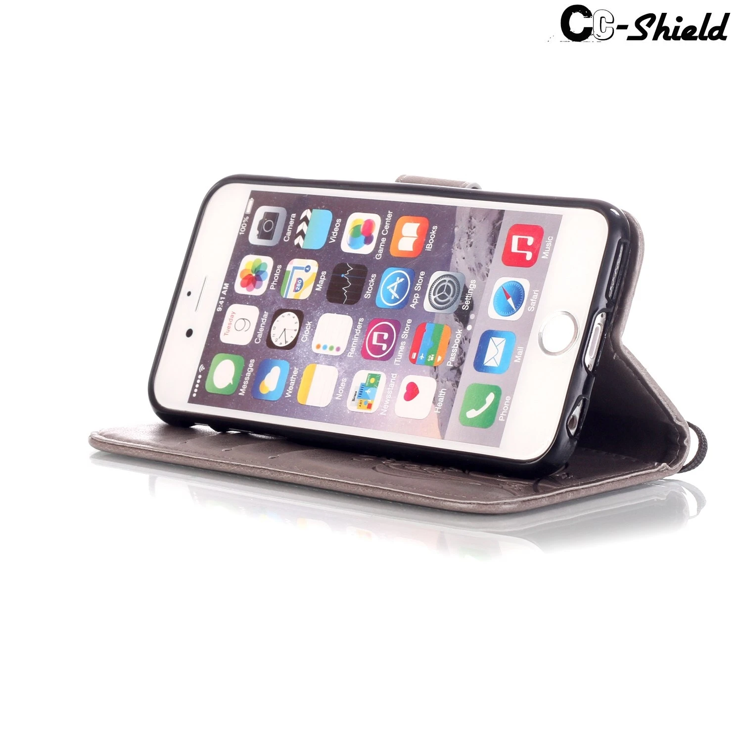 Для Apple iPhone 6 S 4 7 &quotдюймовый кожаный чехол с одним тисненым узором Модный