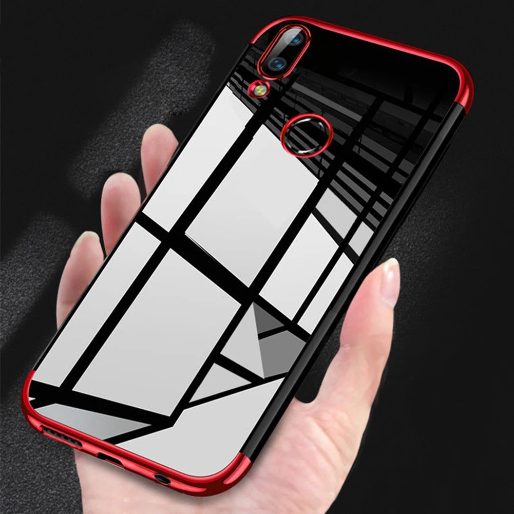 Mayround Coque Case On For Huawei Nova 3i Cases 3 Cover Soft TPU Silicone Transparent Plating Blue Prime 2018 | Мобильные телефоны