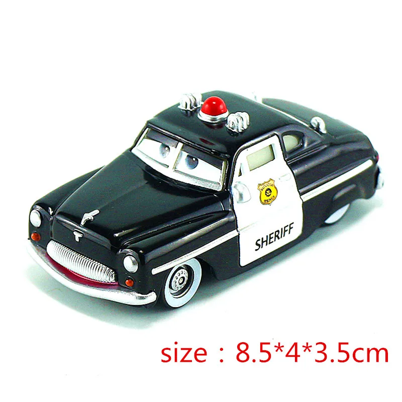 Disney тачки из сплава, модель автомобиля, игрушечный автомобиль 1:55, фиолетовый holly Luigi Lightning McQueen Чико Хикс doc Hudson его друзья - Цвет: Photo Color