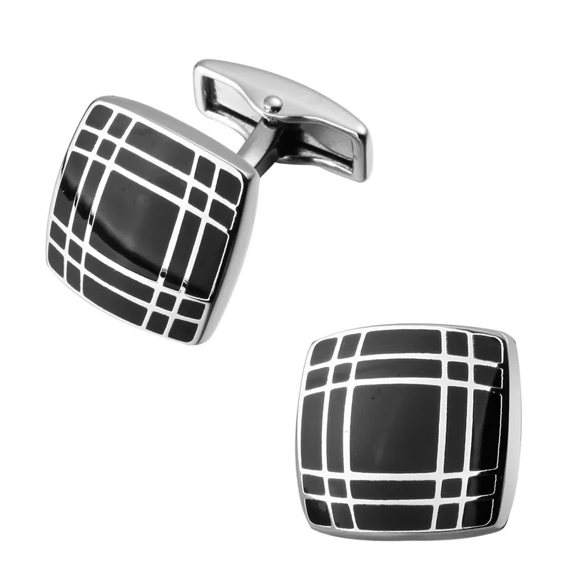 Мужские запонки из меди с длинным рукавом в черной коробке|f cufflinks|fashion cufflinkscufflinks