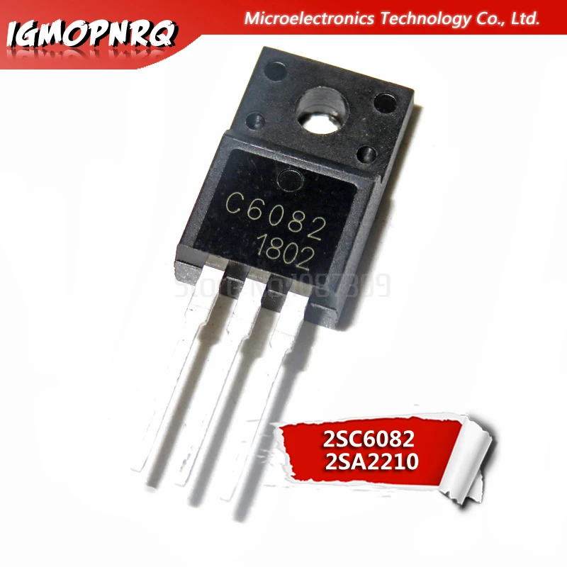 40 шт. 2SA2210 2SC6082 20 A2210 C6082 IC новый оригинальный | Электронные компоненты и