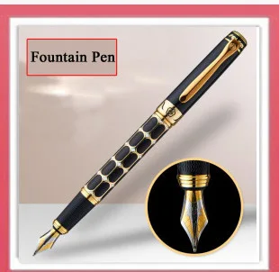 Luxury Nobility Fashion Metal Iraurita Fountain Pen 0.5mm Ink Business office Writing Pens stationery School Supplies hero 88
