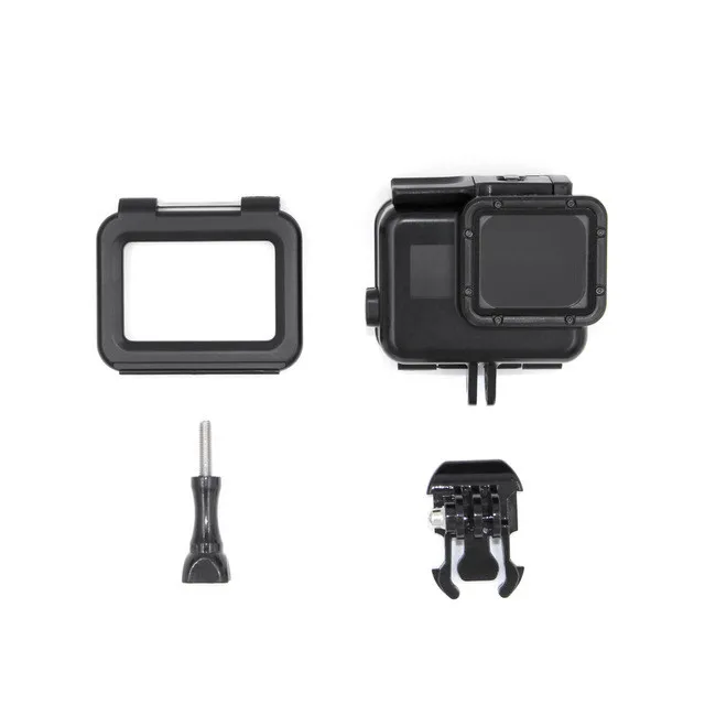 Waterproof Case 60 м подводный водонепроницаемый чехол с фильтром для дайвинга сенсорный экран защитный корпус крепление для GoPro 6 5 7 черный аксессуары для камеры - Цвет: Waterproof Case
