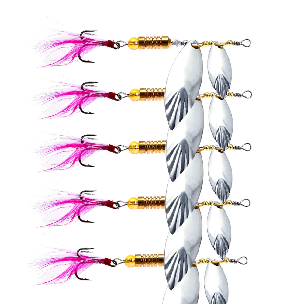 Peche Спиннер рыболовные приманки с блестками форель ложка воблеры для Fly джиг Shads