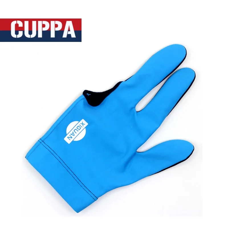 Новые перчатки для бильярда Cuppa с тремя пальцами левой руки