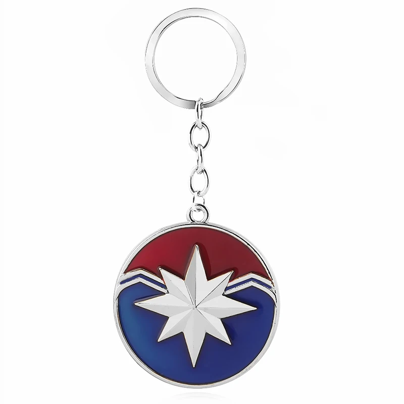 K260-2 15pcs/lot The Avengers Wholesale Iron Man Infinity Gauntlet Keychain Thor Axe Hammer Enamel Weapon Metal jewelry Men Car Keyring - Цвет: K260-2
